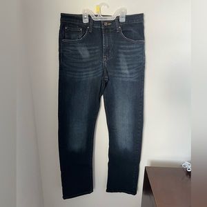 MENS DARK BLUE LEVI JEANS